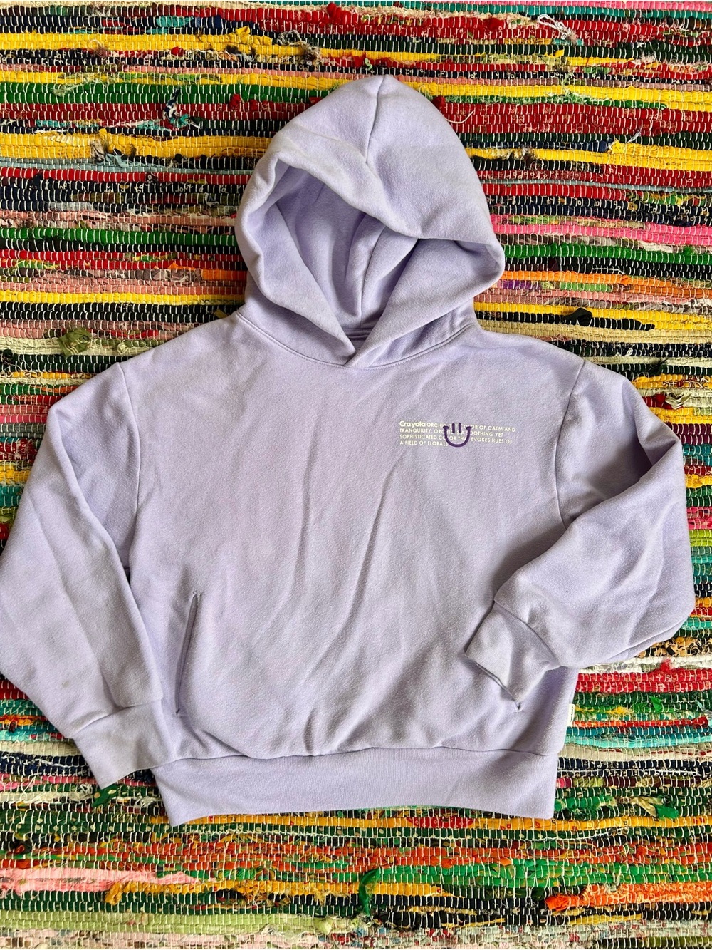 Crayola Color Lab Orchid Hoodie Youth M (8)